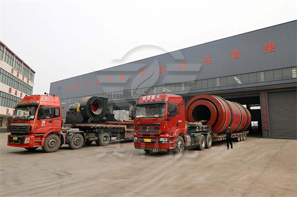 白酒糟烘干機運輸現場 白酒糟烘干機運輸現場