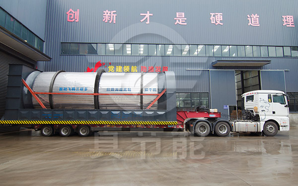 酒糟烘干設備生產廠家運輸現場 酒糟烘干設備生產廠家運輸現場